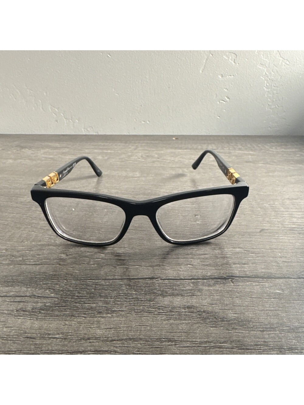 Versace Eyeglasses VE3319 GB1 Black Gold Full Rim FRAMES ONLY 53-17-145
